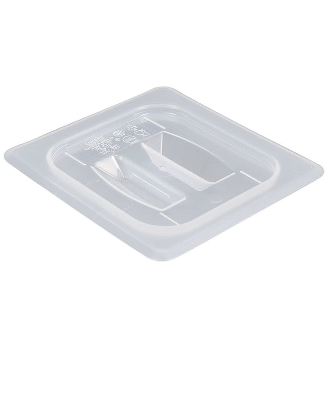 Cambro 60PPCH190 Nắp Khay Thực Phẩm - Cỡ 1/6, Tay Cầm, Trong Mờ