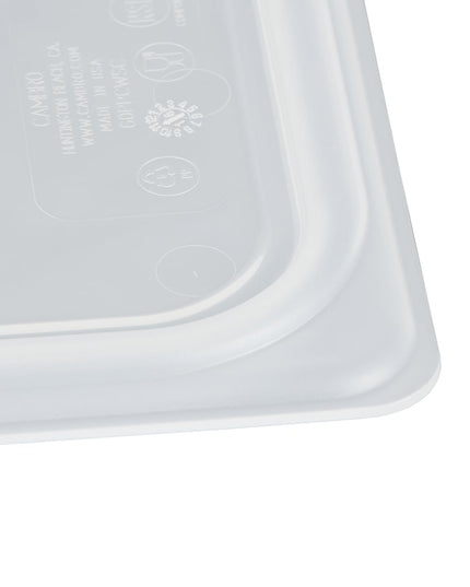 Cambro 60PPCWSC190 Nắp Đậy Kín Khay Thực Phẩm Cỡ 1/6 - Nhựa, Trong Mờ