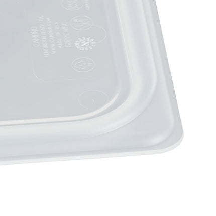 Cambro 60PPCWSC190 Nắp Đậy Kín Khay Thực Phẩm Cỡ 1/6 - Nhựa, Trong Mờ