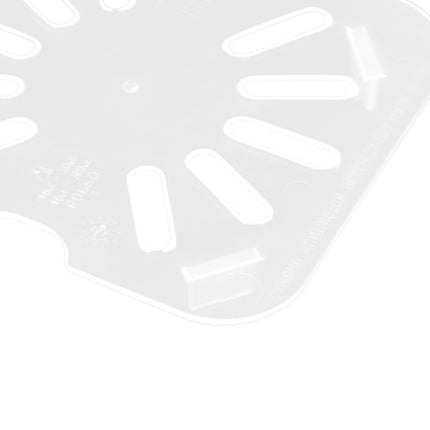 Cambro 60PPD190 Khay Ráo Nước Thực Phẩm - Cỡ 1/6, Trong Mờ