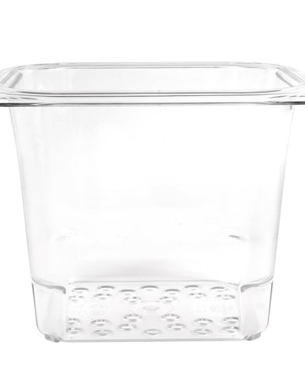 Cambro 65CLRCW135 Camwear Rổ Lọc - Cỡ 1/6, 12.7 cm Sâu, Trong Suốt