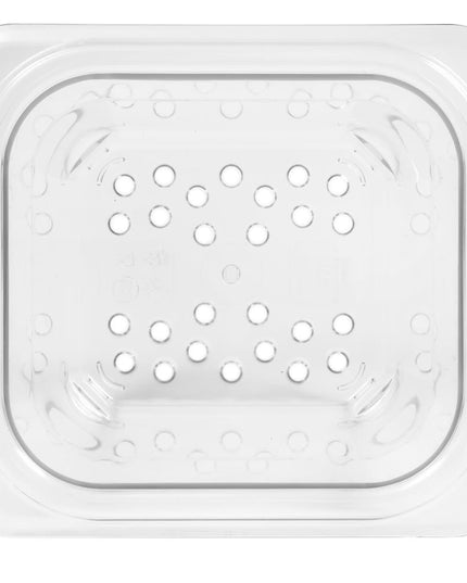 Cambro 65CLRCW135 Camwear Rổ Lọc - Cỡ 1/6, 12.7 cm Sâu, Trong Suốt
