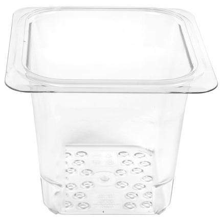 Cambro 65CLRCW135 Camwear Rổ Lọc - Cỡ 1/6, 12.7 cm Sâu, Trong Suốt
