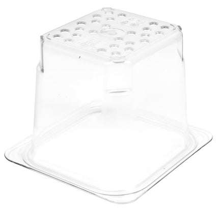 Cambro 65CLRCW135 Camwear Rổ Lọc - Cỡ 1/6, 12.7 cm Sâu, Trong Suốt