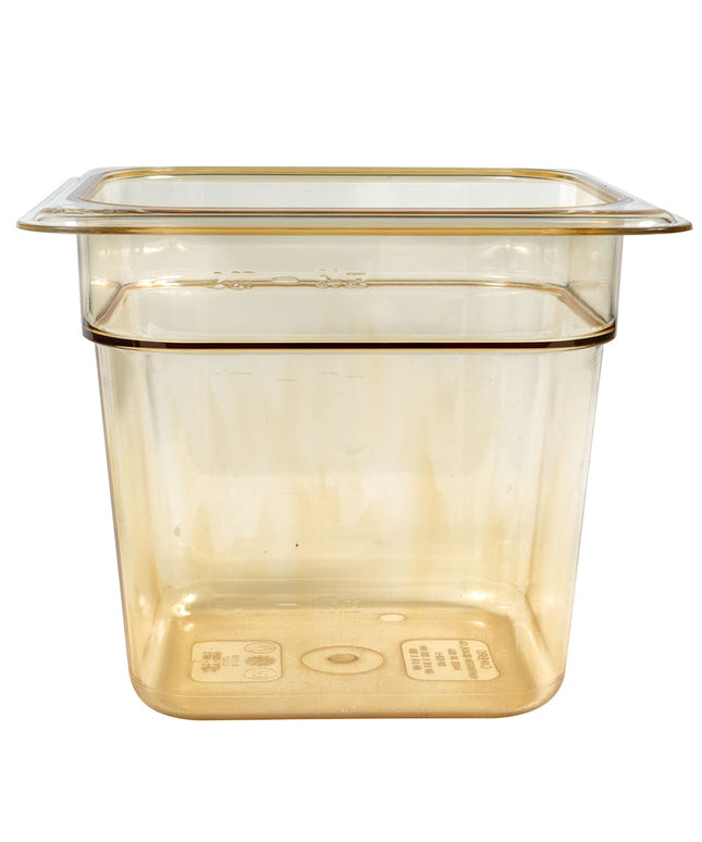 Khay Đựng Thực Phẩm Chịu Nhiệt Cambro 66HP150 Kích Thước 1/6 Sâu 15.2 cm - Chống Dính