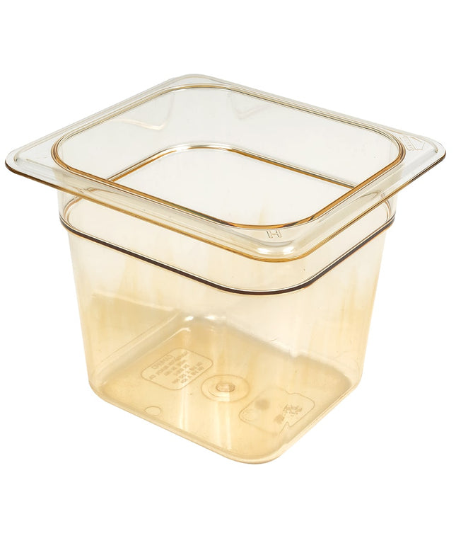 Khay Đựng Thực Phẩm Chịu Nhiệt Cambro 66HP150 Kích Thước 1/6 Sâu 15.2 cm - Chống Dính