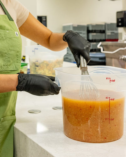 Hộp Đựng Thực Phẩm Tròn CamRound® FreshPro Cambro 6RFSPROPP190 5.7 lít - Polypropylene, Trong Mờ