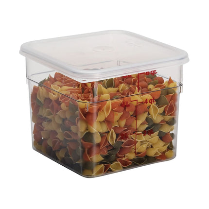 Cambro 6SFSCW135 Hộp Đựng Thực Phẩm Vuông 5.7 lít - CamSquare®, Polycarbonate, Trong Suốt