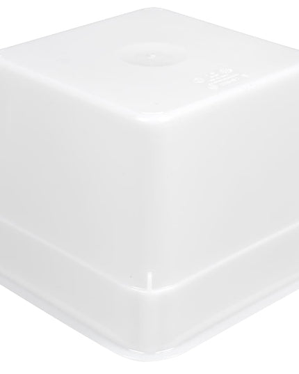 Cambro 6SFSP148 Hộp Đựng Thực Phẩm Vuông 5.7 lít - CamSquare®, Trắng Tự Nhiên