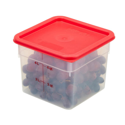 Hộp Đựng Thực Phẩm Vuông Cambro 6SFSPP190 5.7 lít - CamSquare®, Trong Mờ