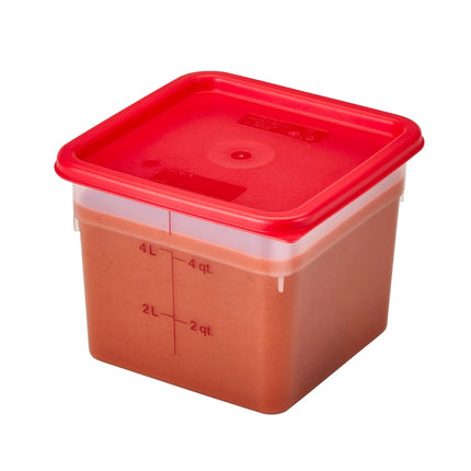 Hộp Đựng Thực Phẩm Vuông Cambro 6SFSPP190 5.7 lít - CamSquare®, Trong Mờ