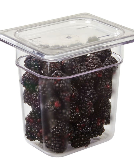 Nắp Khay Thực Phẩm Cambro 80CWC135 Camwear® Cỡ 1/8 - Polycarbonate, Trong Suốt
