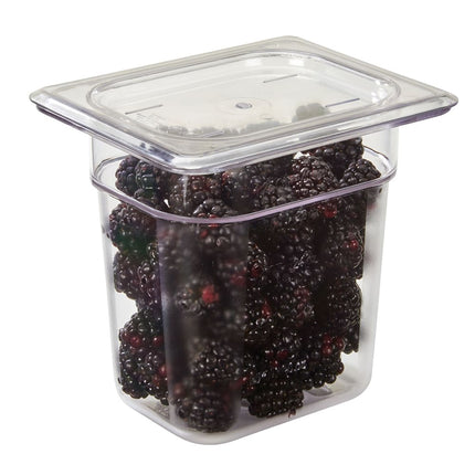 Nắp Khay Thực Phẩm Cambro 80CWC135 Camwear® Cỡ 1/8 - Polycarbonate, Trong Suốt