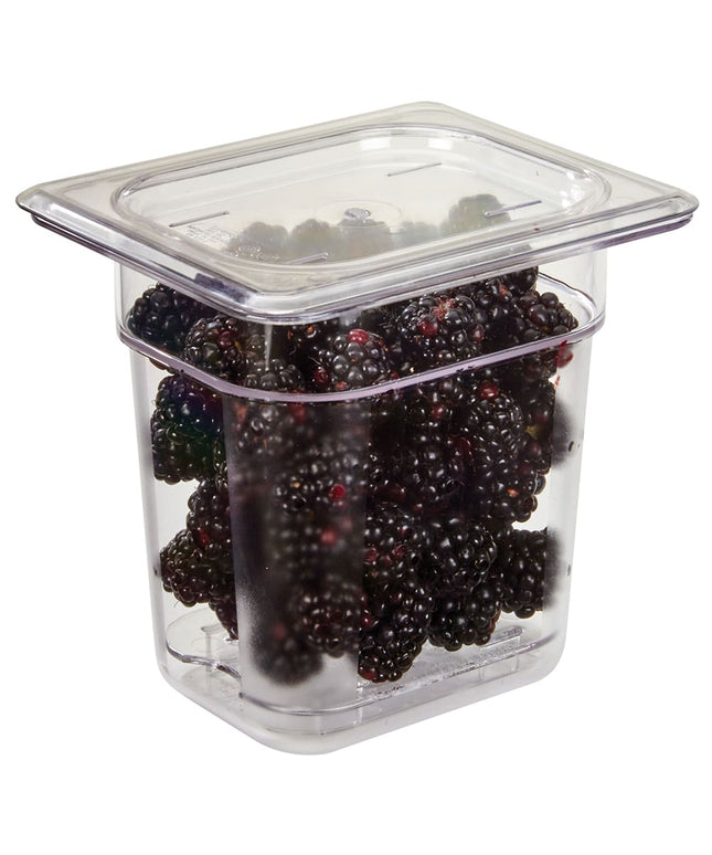 Cambro 80CWD135 Camwear® Khay Thoát Nước Thực Phẩm - Kích Thước 1/8, Trong Suốt