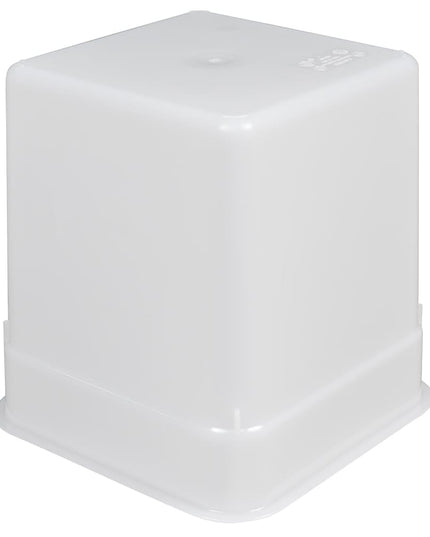 Cambro 8SFSP148 Hộp Đựng Thực Phẩm Vuông 7.6 lít - CamSquare®, Trắng Tự Nhiên