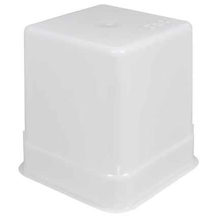 Cambro 8SFSP148 Hộp Đựng Thực Phẩm Vuông 7.6 lít - CamSquare®, Trắng Tự Nhiên