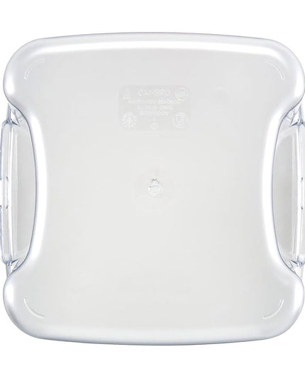 Hộp Đựng Thực Phẩm Vuông FreshPro Cambro 8SFSPROCW135 7.6 lít - CamSquare®, Polycarbonate, Vạch Chia Đỏ