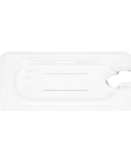Nắp Khay Thực Phẩm Camwear Cambro 90CWCN135 - Cỡ 1/9, Phẳng, Có Rãnh, Trong Suốt
