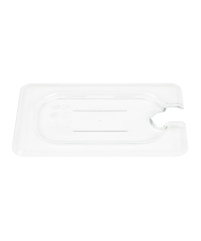 Nắp Khay Thực Phẩm Camwear Cambro 90CWCN135 - Cỡ 1/9, Phẳng, Có Rãnh, Trong Suốt