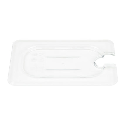 Nắp Khay Thực Phẩm Camwear Cambro 90CWCN135 - Cỡ 1/9, Phẳng, Có Rãnh, Trong Suốt