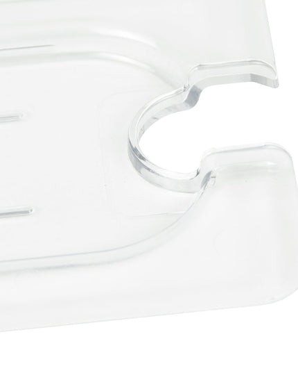 Nắp Khay Thực Phẩm Camwear Cambro 90CWCN135 - Cỡ 1/9, Phẳng, Có Rãnh, Trong Suốt