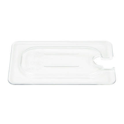 Nắp Khay Thực Phẩm Camwear Cambro 90CWCN135 - Cỡ 1/9, Phẳng, Có Rãnh, Trong Suốt