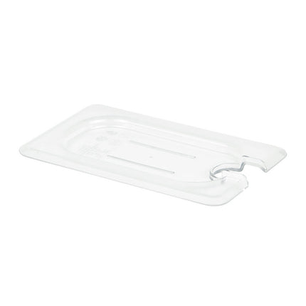 Nắp Khay Thực Phẩm Camwear Cambro 90CWCN135 - Cỡ 1/9, Phẳng, Có Rãnh, Trong Suốt