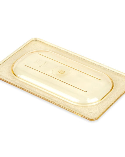 Nắp Khay Thực Phẩm Cambro 90HPC150 H-Pan - Cỡ 1/9, Chống Dính, Phẳng, Màu Hổ Phách