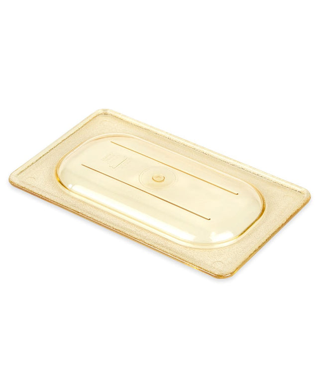 Nắp Khay Thực Phẩm Cambro 90HPC150 H-Pan - Cỡ 1/9, Chống Dính, Phẳng, Màu Hổ Phách