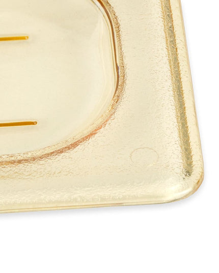 Nắp Khay Thực Phẩm Cambro 90HPC150 H-Pan - Cỡ 1/9, Chống Dính, Phẳng, Màu Hổ Phách