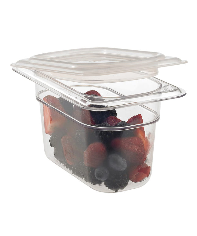 Cambro 90PPCWSC190 Nắp Đậy Kín Khay Đựng Thực Phẩm Cỡ 1/9 - Nhựa, Trong Mờ
