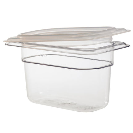 Cambro 90PPCWSC190 Nắp Đậy Kín Khay Đựng Thực Phẩm Cỡ 1/9 - Nhựa, Trong Mờ