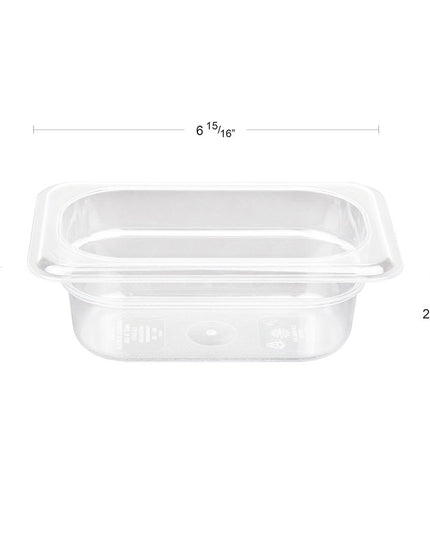 Khay Đựng Thực Phẩm Cambro 92CW135 Kích Thước 1/9 Sâu 6.35 cm