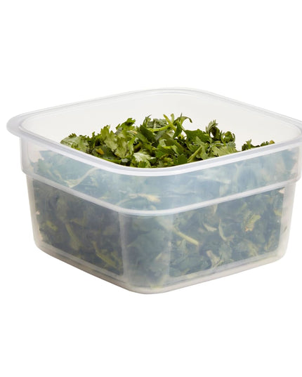 Hộp Đựng Thực Phẩm Vuông CamSquare® FreshPro Cambro HFSFSPROPP190 Dung Tích 1/1.9 lít - Nhựa Polypropylene, Trong Mờ