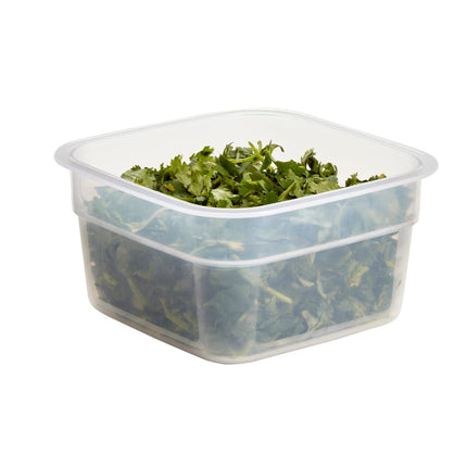 Hộp Đựng Thực Phẩm Vuông CamSquare® FreshPro Cambro HFSFSPROPP190 Dung Tích 1/1.9 lít - Nhựa Polypropylene, Trong Mờ