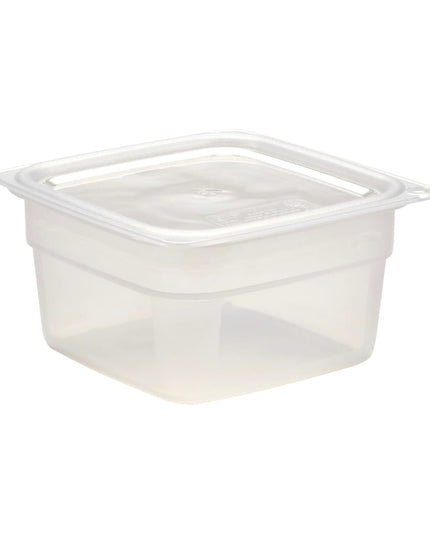 Hộp Đựng Thực Phẩm Vuông CamSquare® FreshPro Cambro HFSFSPROPP190 Dung Tích 1/1.9 lít - Nhựa Polypropylene, Trong Mờ