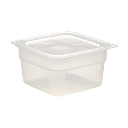 Hộp Đựng Thực Phẩm Vuông CamSquare® FreshPro Cambro HFSFSPROPP190 Dung Tích 1/1.9 lít - Nhựa Polypropylene, Trong Mờ