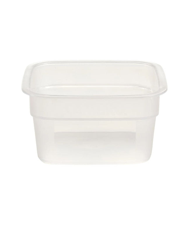 Hộp Đựng Thực Phẩm Vuông CamSquare® FreshPro Cambro HFSFSPROPP190 Dung Tích 1/1.9 lít - Nhựa Polypropylene, Trong Mờ