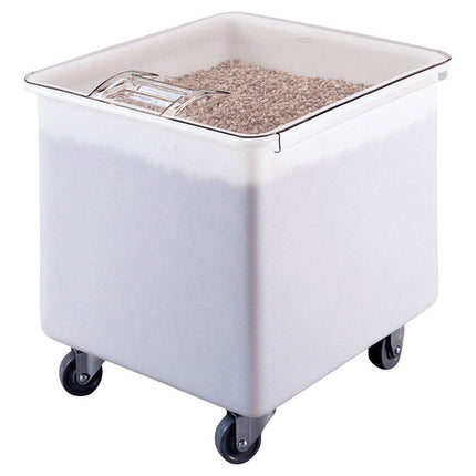 Thùng Đựng Nguyên Liệu Di Động Cambro IB32148 Dung Tích 121 Lít Nắp Trong/Đáy Trắng