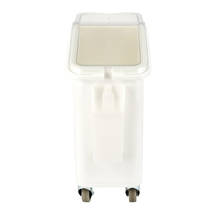 Thùng Đựng Nguyên Liệu Di Động Cambro IBS20148 Dung Tích 79 Lít Nắp Trong/Đáy Trắng