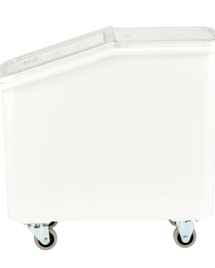 Thùng Đựng Nguyên Liệu Di Động Cambro IBS20148 Dung Tích 79 Lít Nắp Trong/Đáy Trắng