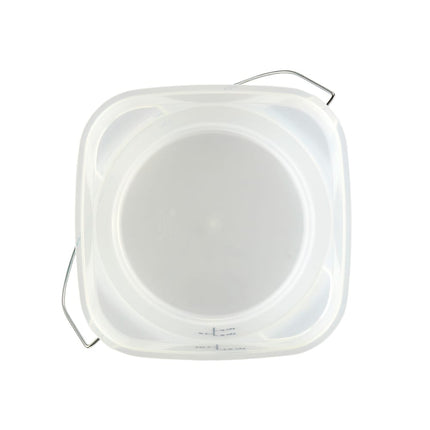 Cambro PWB12PROPP190 Xô Đựng Thực Phẩm CamRound® FreshPro 11.4 lít. Tay Xách - Nhựa Polypropylene Trong Mờ
