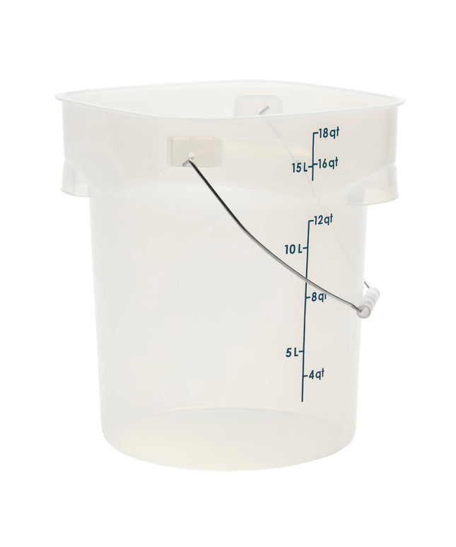 Cambro PWB22PROPP190 Thùng Đựng Thực Phẩm CamRound® FreshPro 20.8 lít. Quai Xách - Polypropylene, Trong Mờ