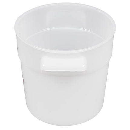 Hộp Đựng Thực Phẩm Tròn Cambro RFS1148 0.9 lít - Trắng Tự Nhiên
