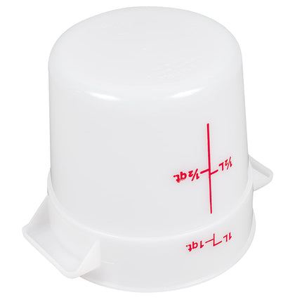 Hộp Đựng Thực Phẩm Tròn Cambro RFS1148 0.9 lít - Trắng Tự Nhiên