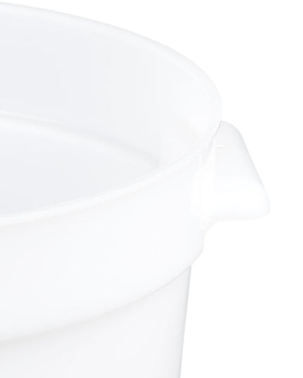 Hộp Đựng Thực Phẩm Tròn Cambro RFS12148 11.4 lít - Trắng Tự Nhiên