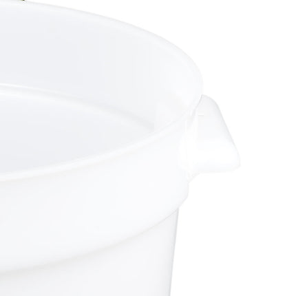 Hộp Đựng Thực Phẩm Tròn Cambro RFS12148 11.4 lít - Trắng Tự Nhiên