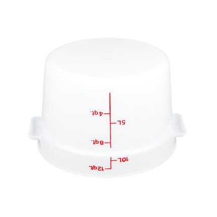 Hộp Đựng Thực Phẩm Tròn Cambro RFS12148 11.4 lít - Trắng Tự Nhiên
