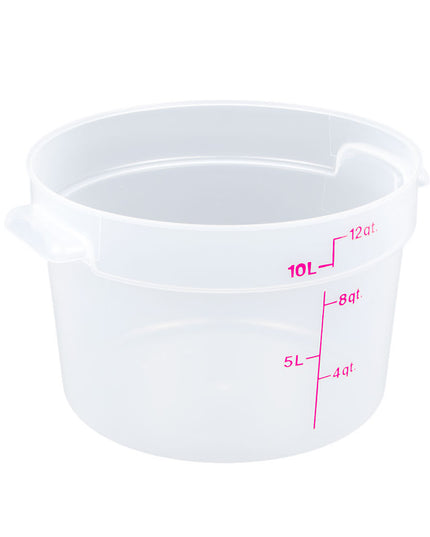 Cambro RFS12PP190 Hộp Đựng Thực Phẩm Tròn 11.4 lít - Trong Mờ