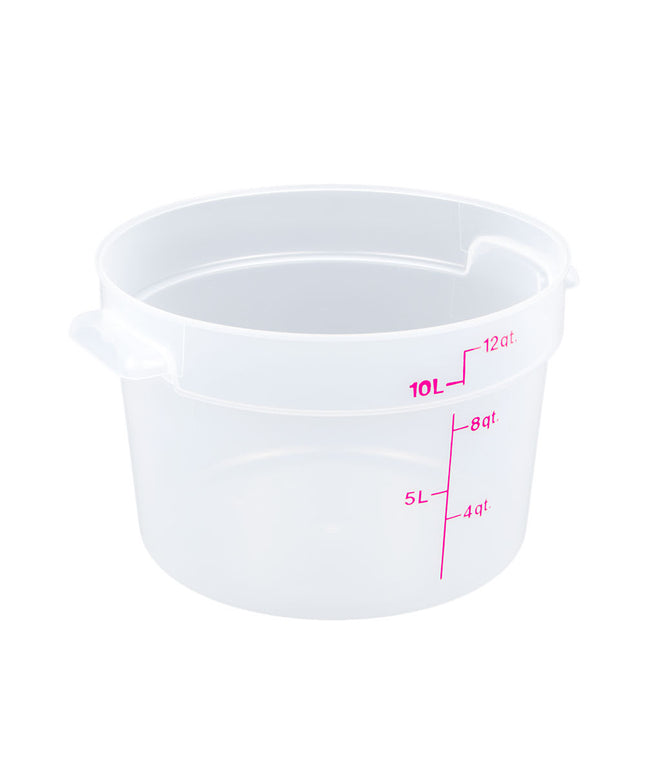 Cambro RFS12PP190 Hộp Đựng Thực Phẩm Tròn 11.4 lít - Trong Mờ